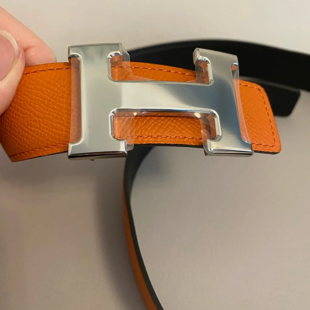 Hermes Classic Reversible H Belt, Brand New - Picture 3 of 5